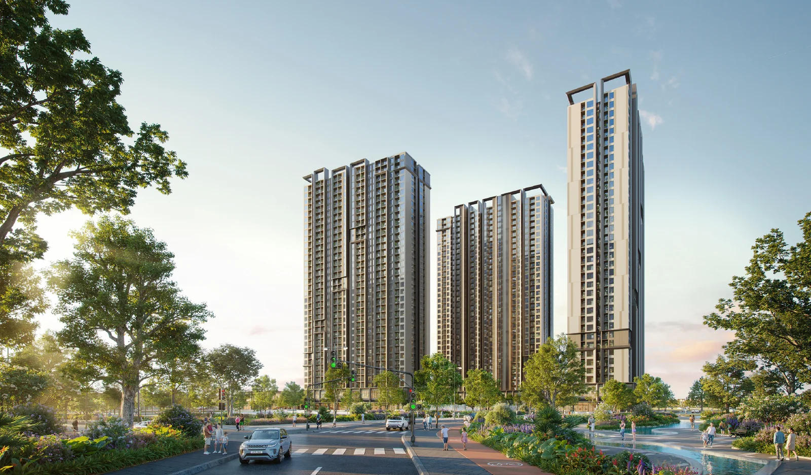 Cảnh quan The Cityon